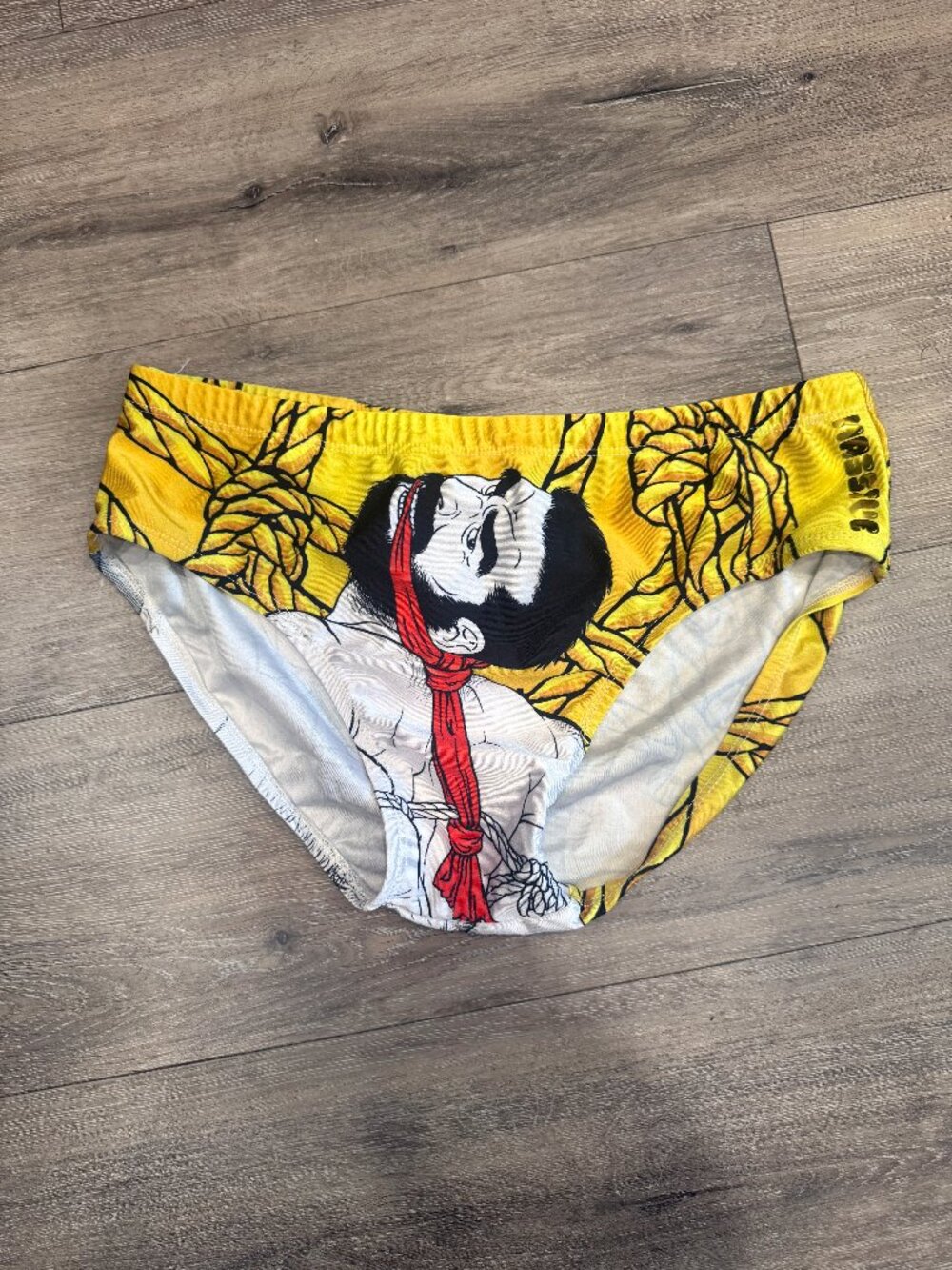 Japanese manga legend Gengoroh Tagame swim suit
